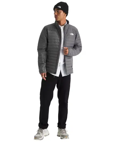 Men's Canyonlands Puffer Hybrid Jacket - Smoked Pearl-NPF - The North Face (1)