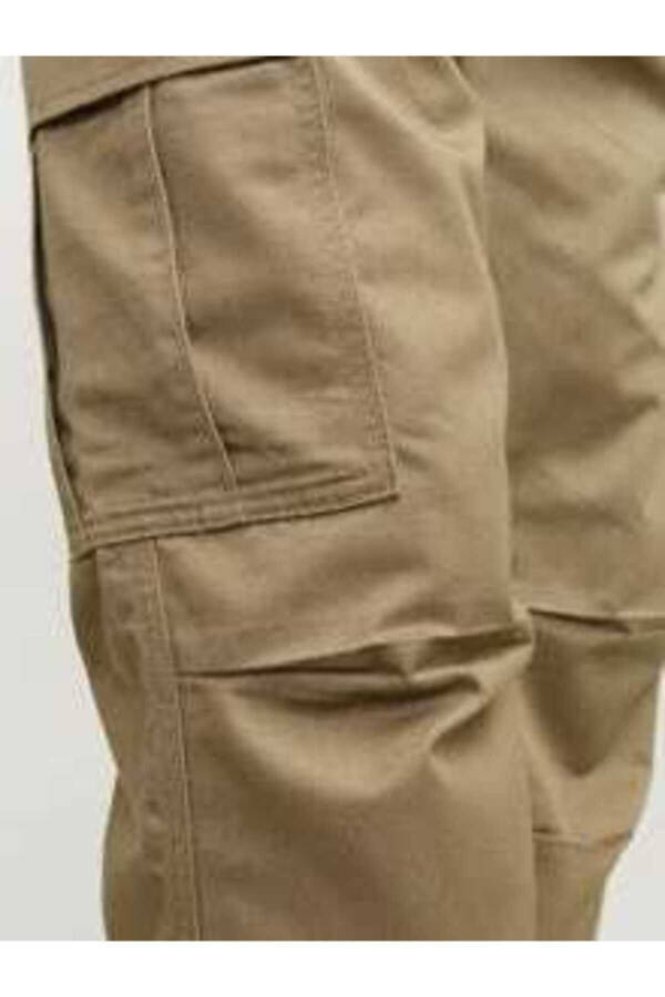 Men's Cargo Pants - Beige - 6