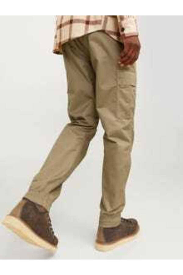 Men's Cargo Pants - Beige - 8