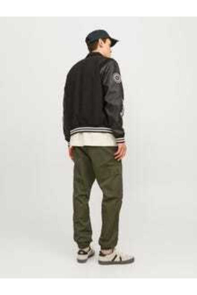 Men's Cargo Pants - Dark Green - 2