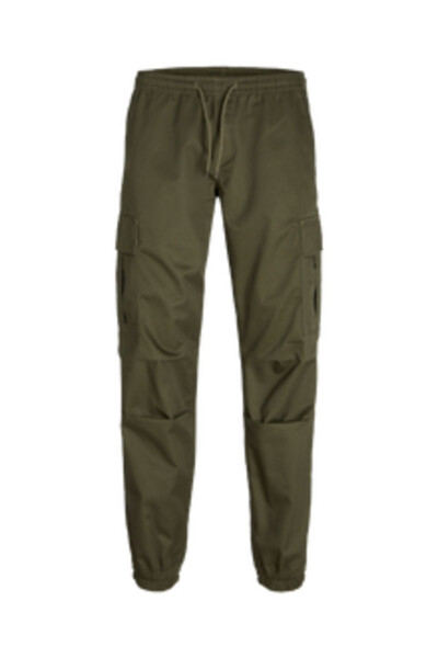 Men's Cargo Pants - Dark Green - 3