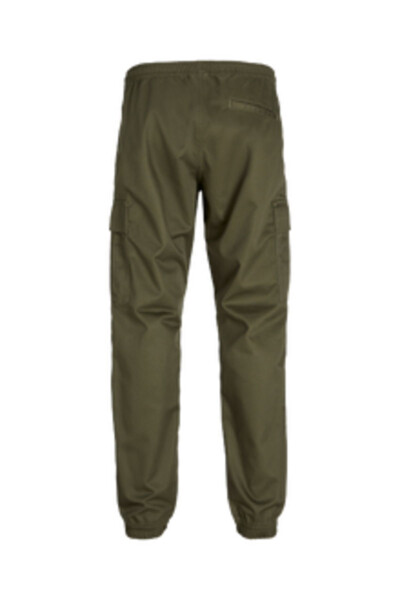 Men's Cargo Pants - Dark Green - 4