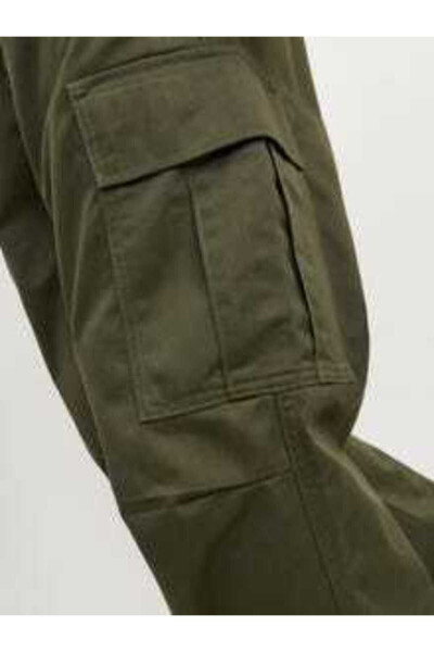 Men's Cargo Pants - Dark Green - 6