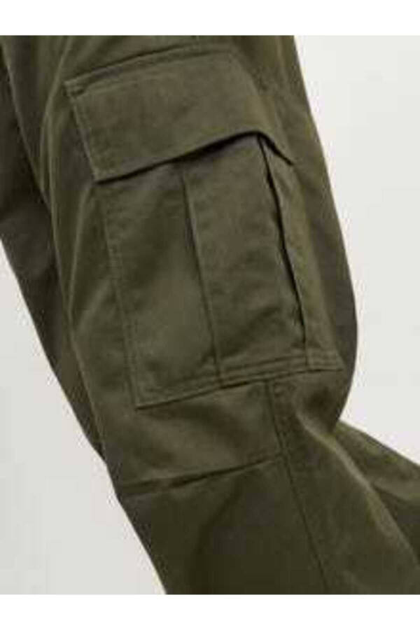 Men's Cargo Pants - Dark Green - 6