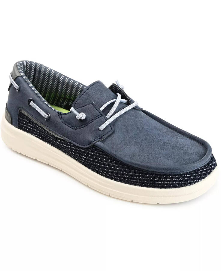 Men's Carlton Casual Slip-on Sneakers Blue - 1