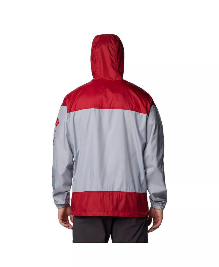 Men's Carolina Gray Alabama Crimson Tide Flash Challenger Omni-Shade Full-Zip Windbreaker Hoodie Jacket Gray - 2