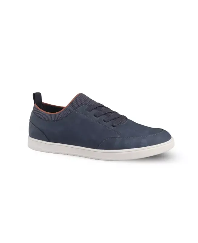 Men's Carson Low Top Sneaker, Created for Modazone-Navy - ALFANI
