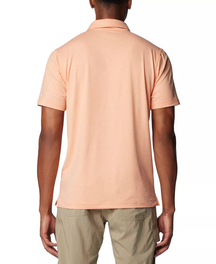 Men's Carter Short Sleeve Performance Crest Polo Apricot Fizz - 2