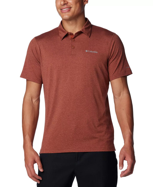 Men's Carter Short Sleeve Performance Crest Polo Auburn - 1