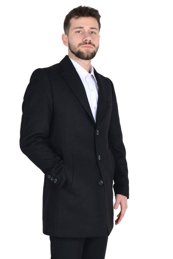 Men's cashmere coat - 10