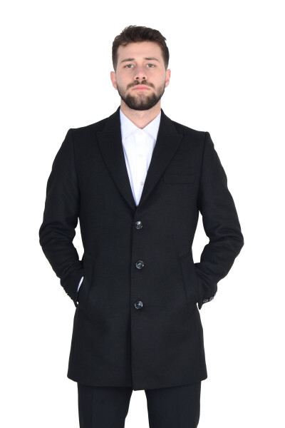 Men's cashmere coat - 12