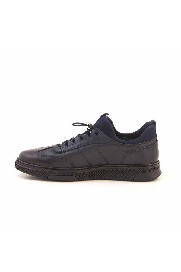 Men's Casual Shoes 0100-Navy Blue - 2