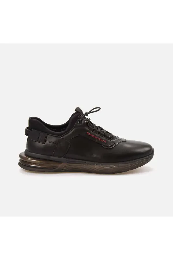 Men's Casual Shoes 0730-Black - 1