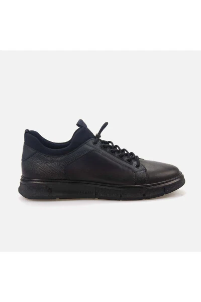 Men's Casual Shoes 1802-BLACK MATTO - KEMAL TANCA