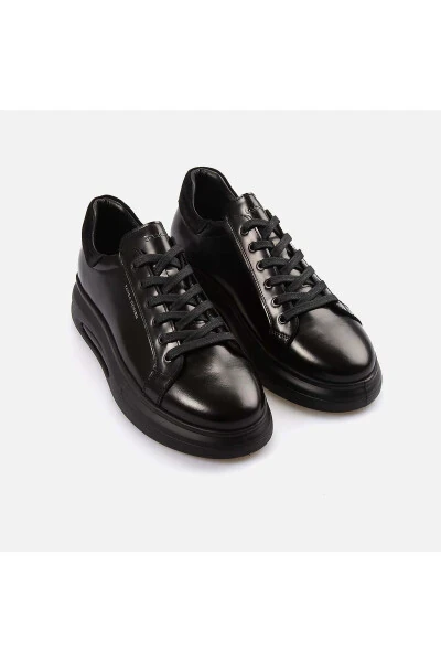 Men's Casual Shoes 2456-Black Patent - 3