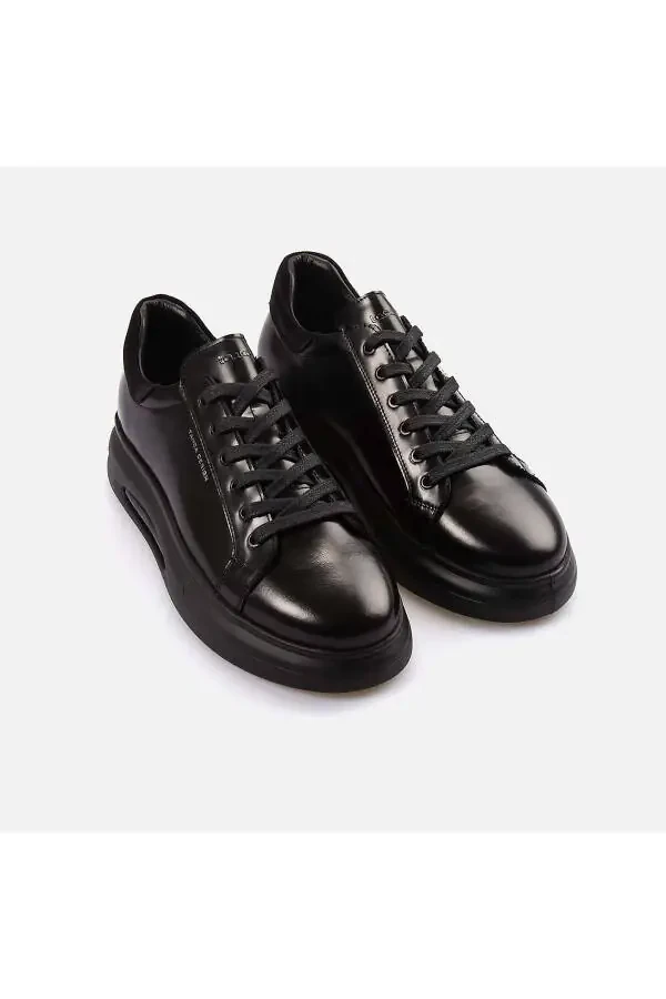 Men's Casual Shoes 2456-Black Patent - 3