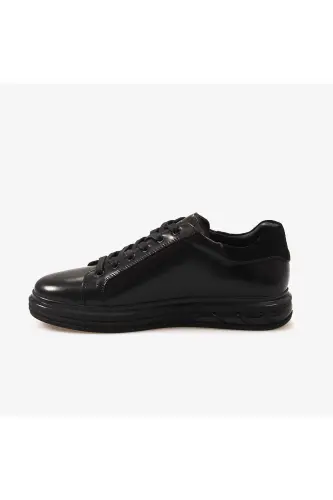 Men's Casual Shoes 2456-Black Patent - 3