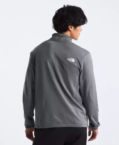 Men's Cedar Trail Grid Fleece Full Zip Jacket - Smoked Pearl - 4