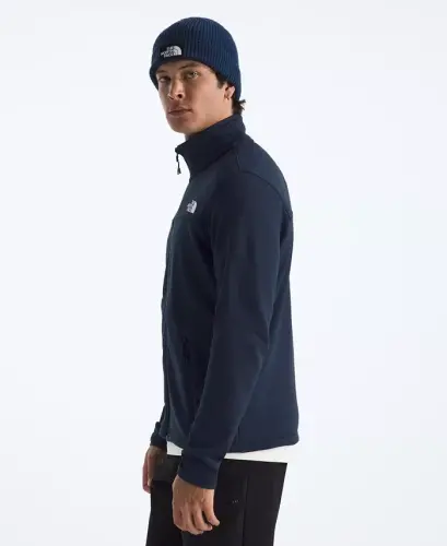 Men's Cedar Trail Grid Fleece Full Zip Jacket - Summit Navy - 3