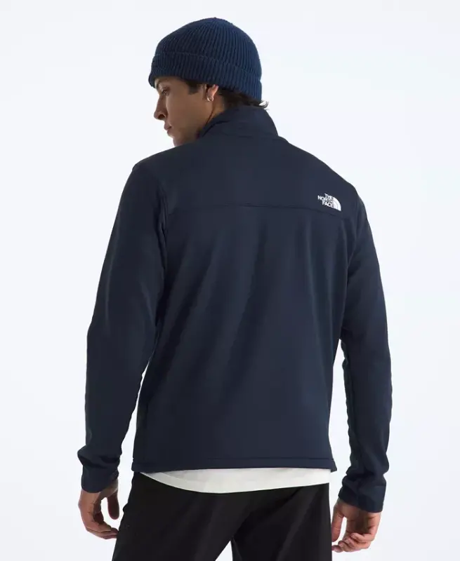 Men's Cedar Trail Grid Fleece Full Zip Jacket - Summit Navy - 4