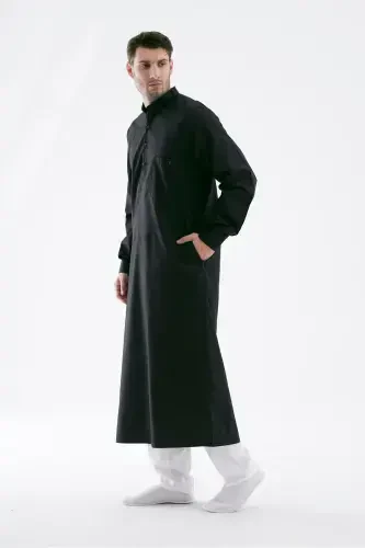 Men's Cellabiye Dress 35fistan02-black - BERATNUR (1)