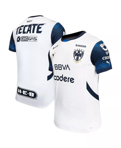 Men's CF Monterrey 2024/25 Home Replica Jersey White - 1