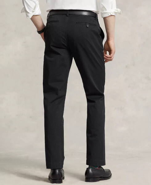 Men's Charcoal Grey Slim-Fit Stretch Chino Pants - 4