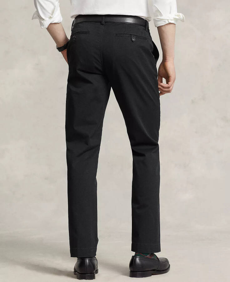 Men's Charcoal Grey Slim-Fit Stretch Chino Pants - 4