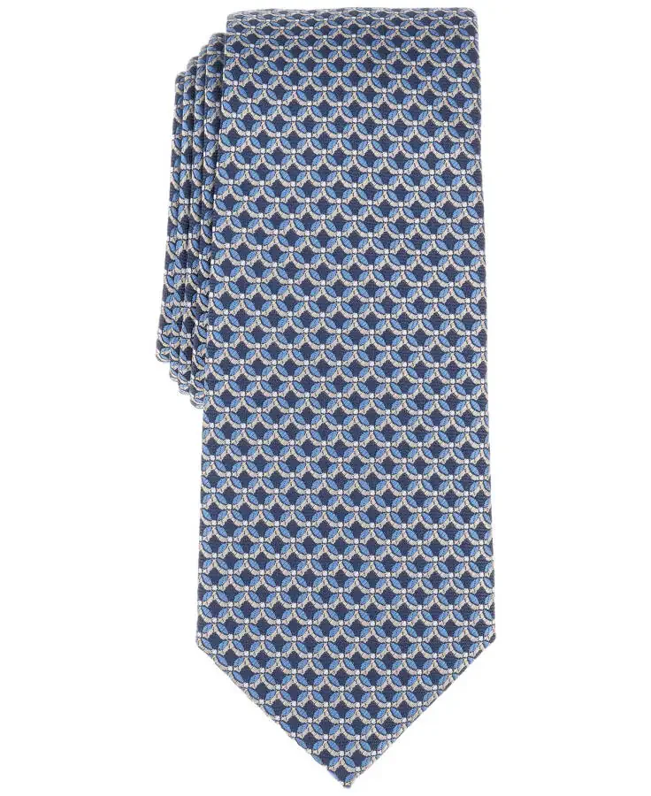 Men's Chelan Slim Neat Tie, Exclusively at Modazone - 1