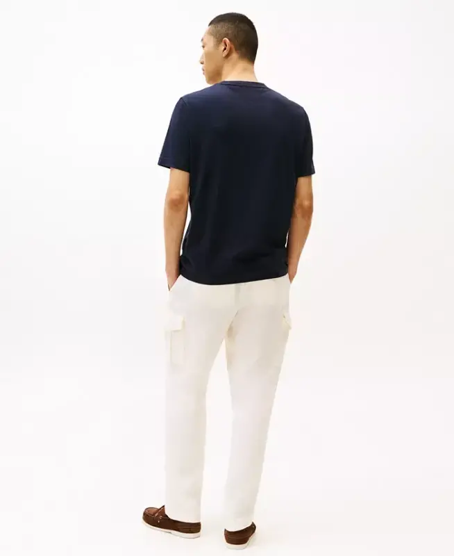 Men's Chest Insert Logo Short Sleeve T-Shirt - 4
