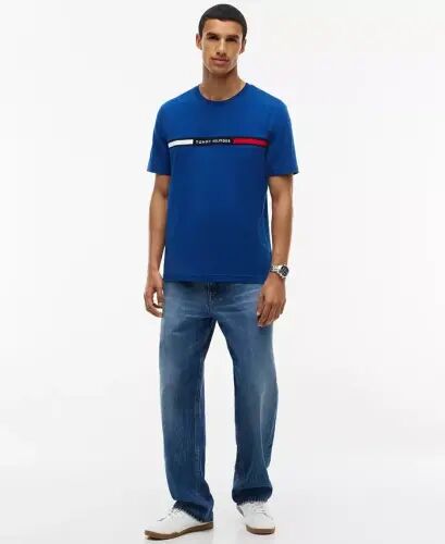 Men's Chest Insert Logo T-Shirt - Opullent Blue - Tommy Hilfiger (1)