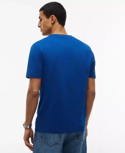 Men's Chest Insert Logo T-Shirt - Opullent Blue - 4