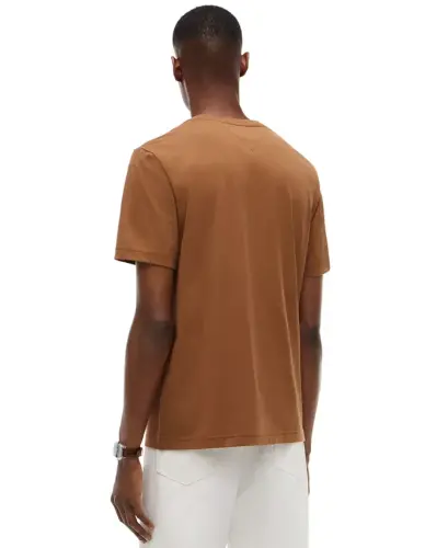 Men's Chest Insert Logo T-Shirt - Timeless Tawny - 4
