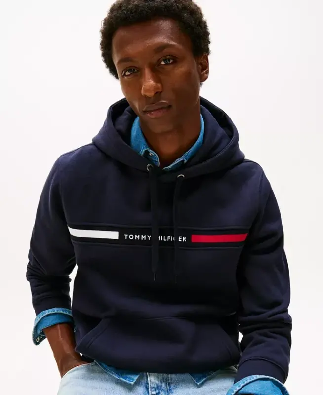 Men's Chest Logo Hoodie - Desert Sky - 3