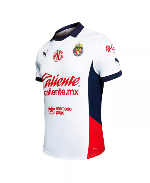 Men's Chivas 2024/25 Away Authentic Jersey White - 3