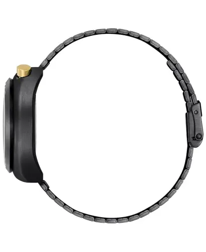 Men's Chronograph Star Wars Darth Maul Black-Tone Stainless Steel Bracelet Watch 38mm-Black - 2