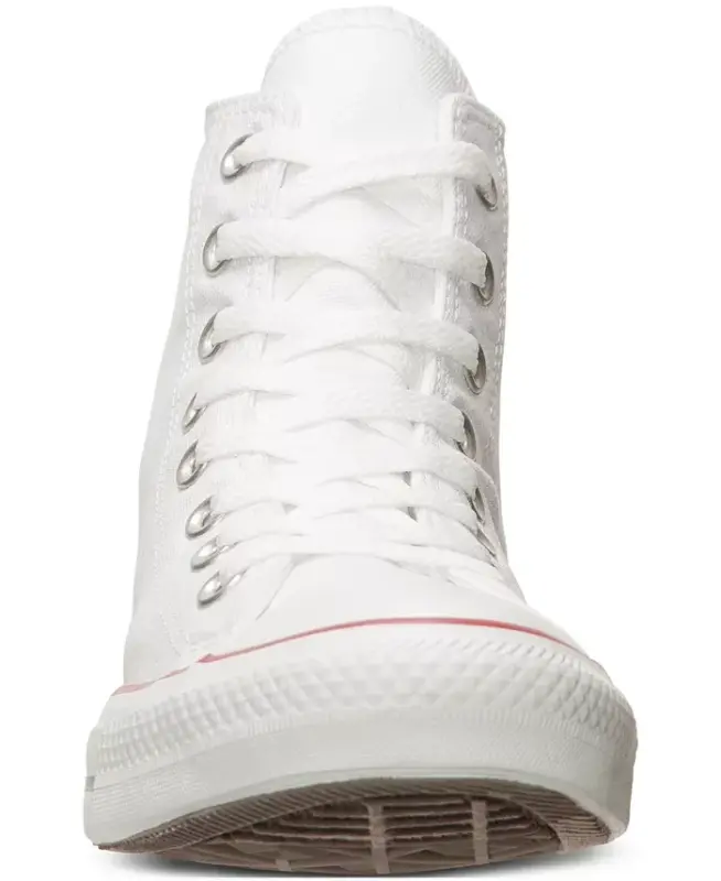 Men's Chuck Taylor Hi Top Casual Sneakers from Finish Line - Optical White - 6