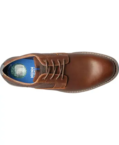 Men's Circuit Plain Toe Lace-Up Oxford-Brandy - 6