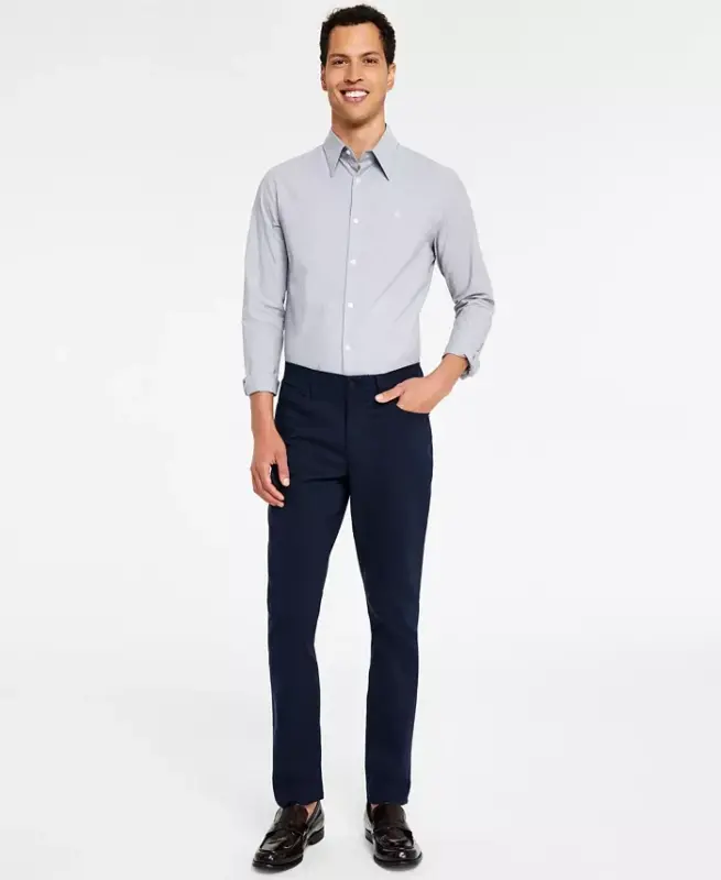 Men's CK Move 365 Slim-Fit Performance Stretch Pants - 2