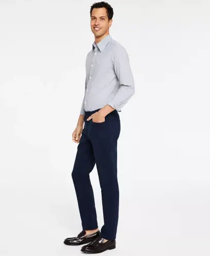 Men's CK Move 365 Slim-Fit Performance Stretch Pants - 3