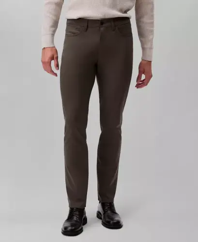 Men's Slim-Fit Performance Stretch Pants - Beluga 