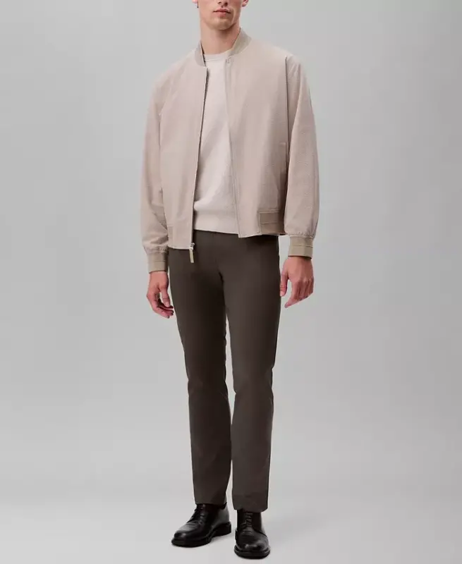 Men's Ck Move 365 Slim-Fit Performance Stretch Pants - Beluga - 2