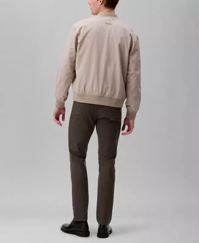 Men's Ck Move 365 Slim-Fit Performance Stretch Pants - Beluga - 4