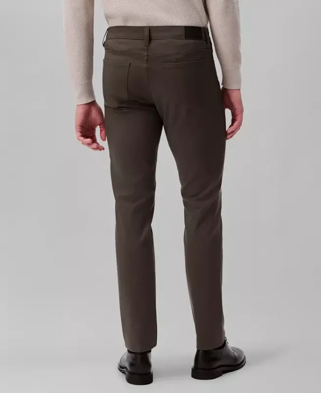 Men's Ck Move 365 Slim-Fit Performance Stretch Pants - Beluga - 5