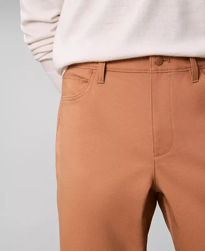 Men's Ck Move 365 Slim-Fit Performance Stretch Pants - Light Caramel Brown - 2