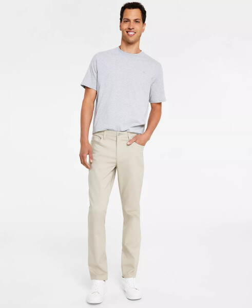 Men's CK Move 365 Slim-Fit Performance Stretch Pants Plaza Taupe - 3