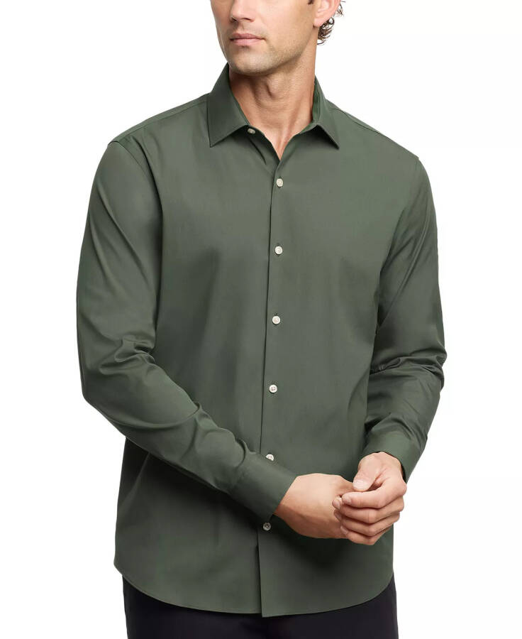 Men's CK X Extra-Slim Stretch Dress Shirt Hunter - 9