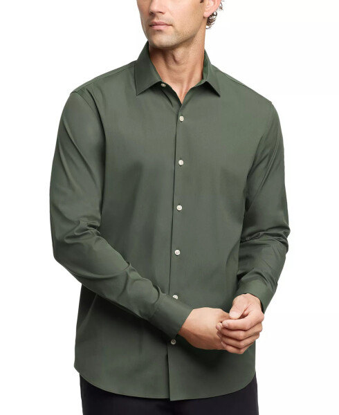 Men's CK X Extra-Slim Stretch Dress Shirt Hunter - 5