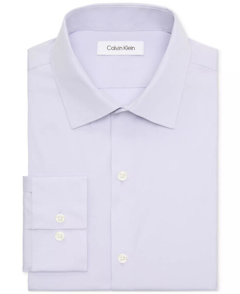 Men's CK X Extra-Slim Stretch Dress Shirt Lavender Mist - 4