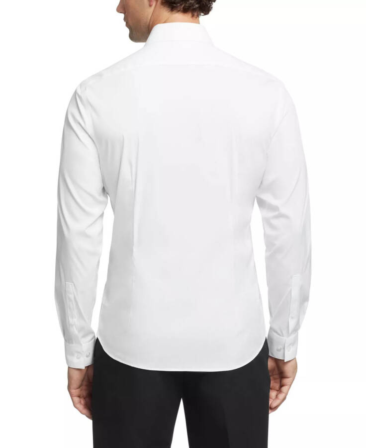 Men's CK X Extra-Slim Stretch Dress Shirt White - 2